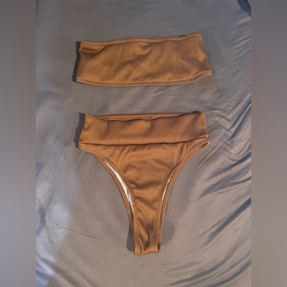 High waisted brown bikini - Picture 1 of 1